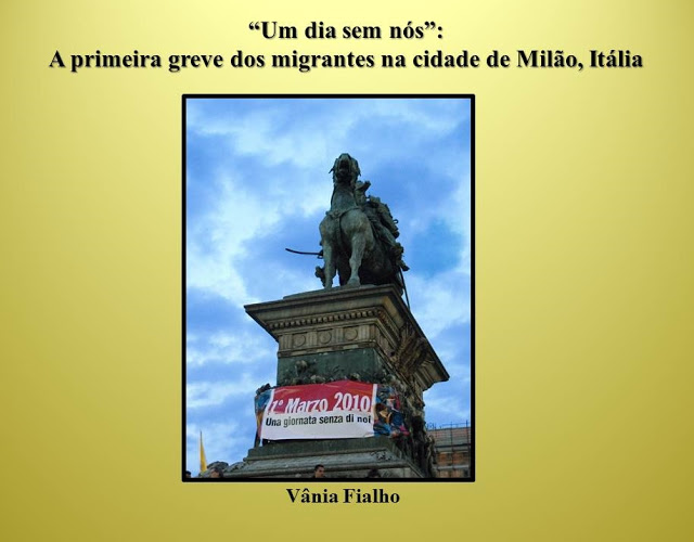 "Um dia sem nós": A primeira greve dos migrantes na cidade de Milão, Itália